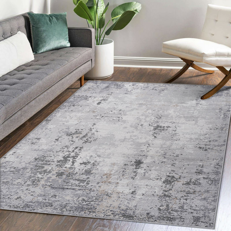 Geometric Indoor / Outdoor Rug, Rectangle 6'7'' x 9'