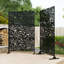 Helary Outdoor Privacy Screen Freestanding with Panels for Patio Fence-94425965