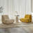 Modern Living Room, Adult Bean Bag Floor Sofa,Super Soft and Comfortable Memory Foam Lazy Sofa