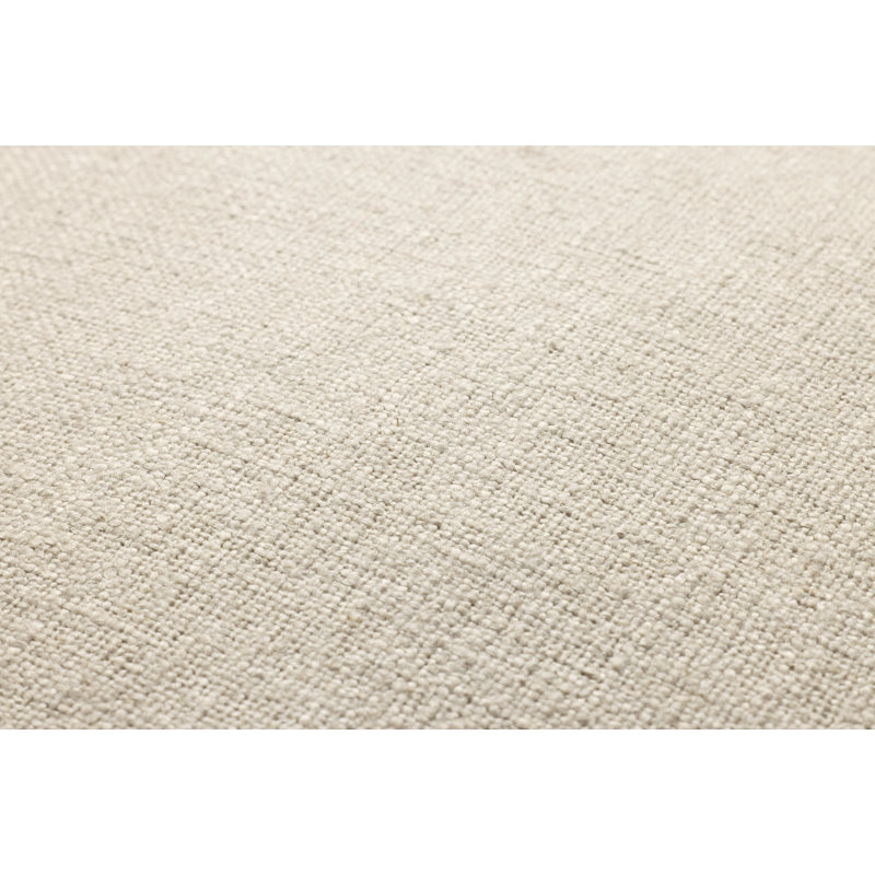 Jeremiah Brent x Loloi Hudson Accent Pillow, Square 20"H x 20"W, Natural / Black, Down / Feather