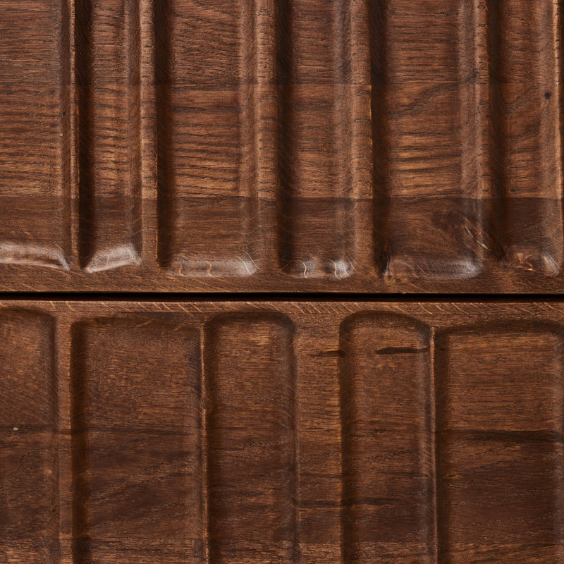 Ezri Nightstand-Cocoa Oak, Cocoa