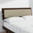 Benoni Wooden Bed With Taupe Cushion-107276661-107276662