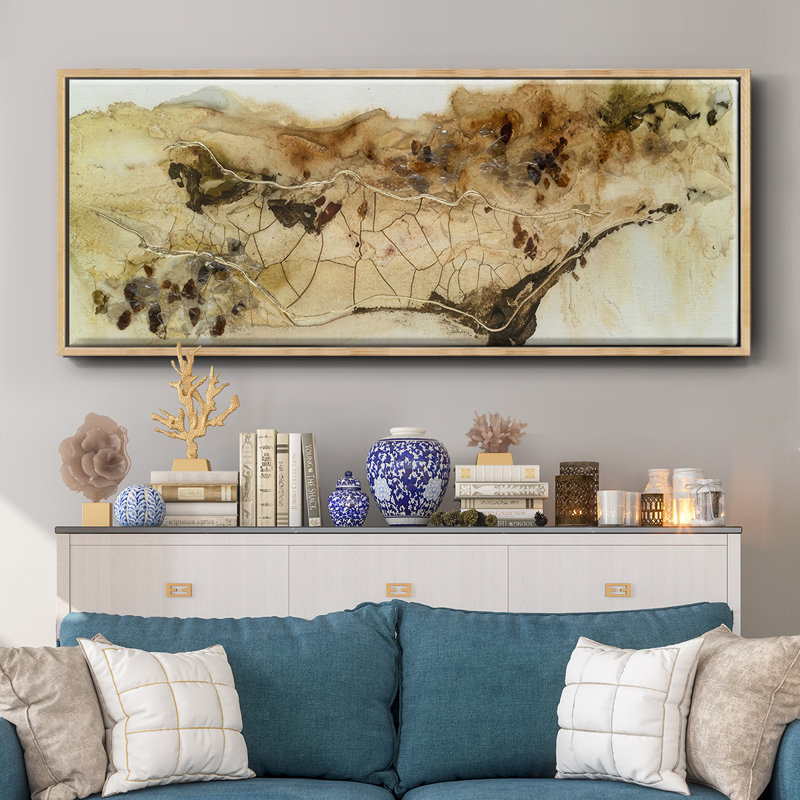Hidden  I - Framed Canvas