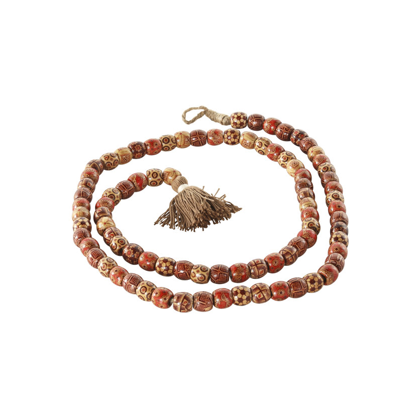 63'' in. Garland, Multicolor Red