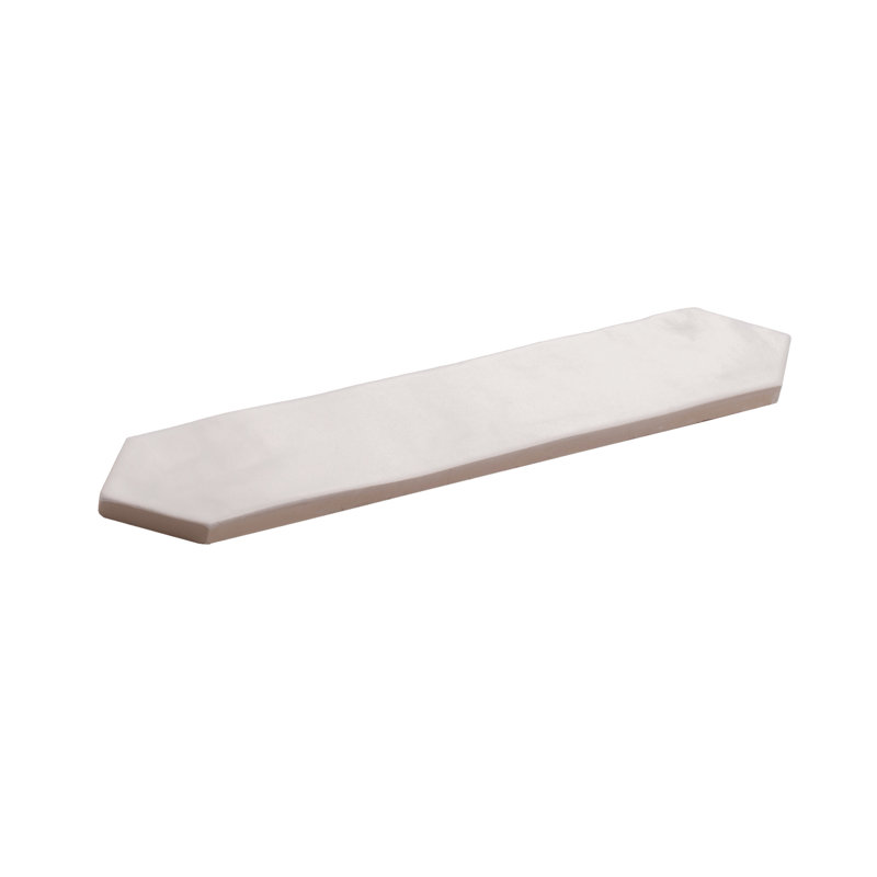 Festa 1.7'' W x 9.6'' L Ceramic Singular Tile, Cotton White