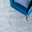 Tapis en laine / coton touffeté à la main Baer en ivoire / bleu-1232305587