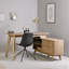 Bureau d'écriture en forme de L 55,12 "avec armoire de rangement Jurine-703659070