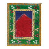 One-of-a-Kind 3'11" X 5'1" Hand Knotted Area Rug