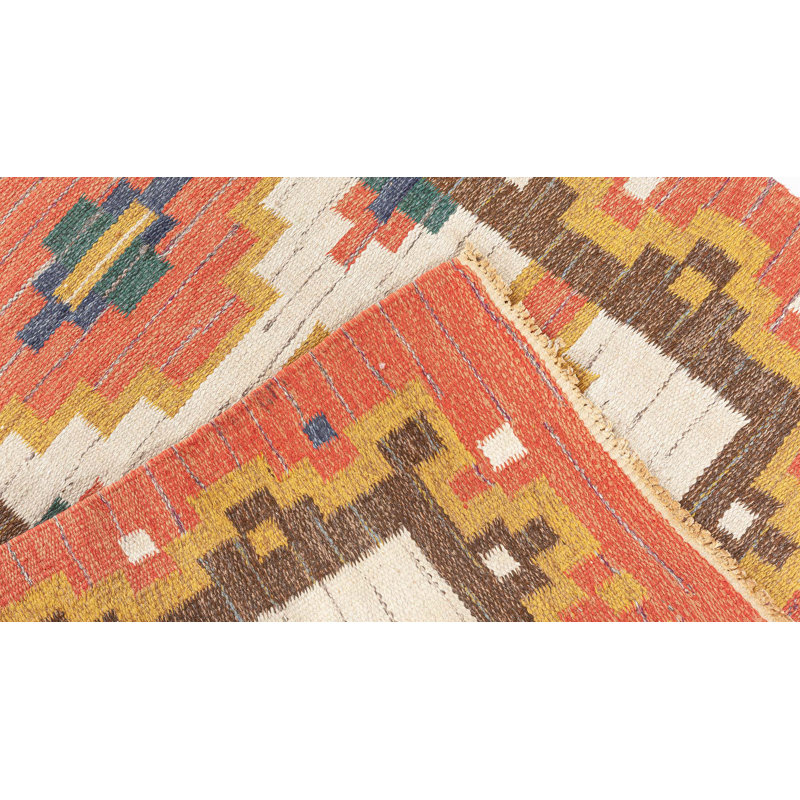 One-of-a-Kind Runner 3'2" X 7'6" Hand Knotted Area Rug
