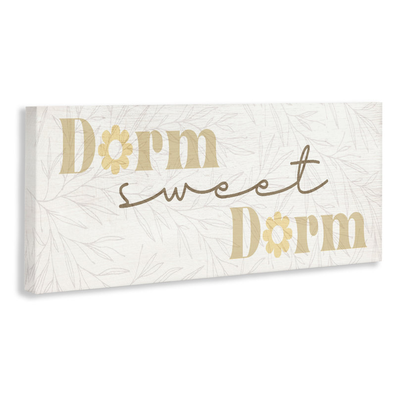 «Sweet Dorm» avec toile rétro Florals, design par Lil 'Rue, H 20 po x l 48 po