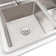 39.3" L x 23.6" W Free Standing Bar Sink with 2 Faucets