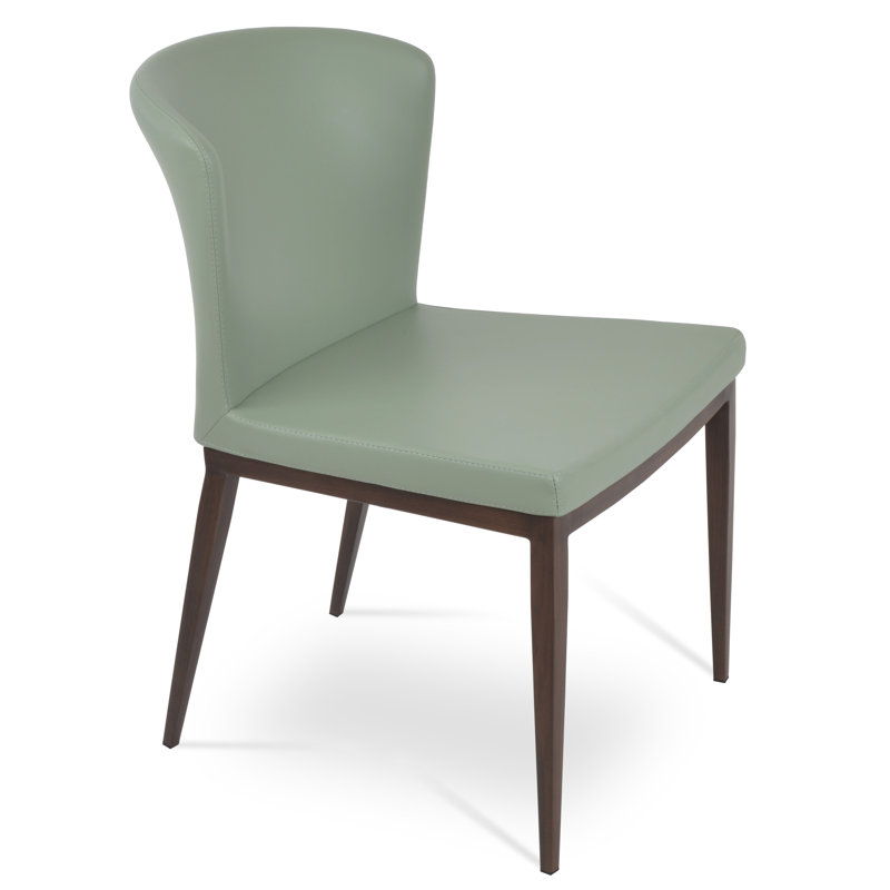 Capri MW Dining Chair, Dark Brown Wood, Mint