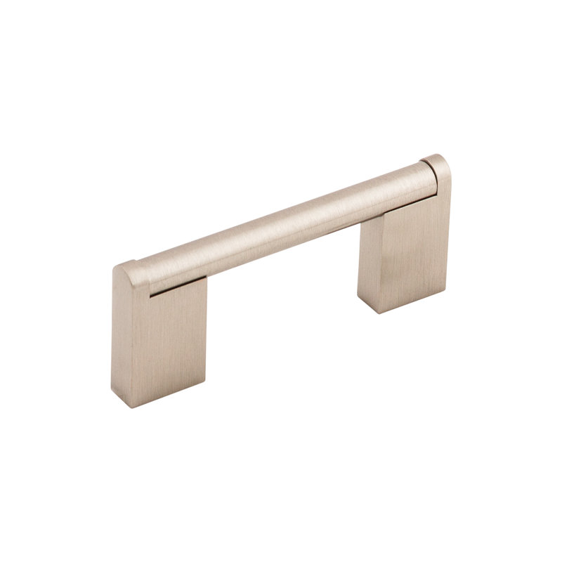 Princetonian Bar Pull, Brushed Satin Nickel, 3" Center to Center