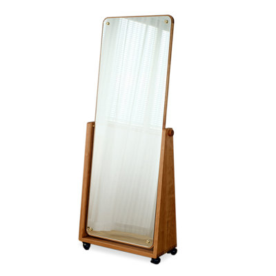 Miroir pleine longueur rotatif rétro