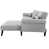 Velours gris clair est en rupture de stock