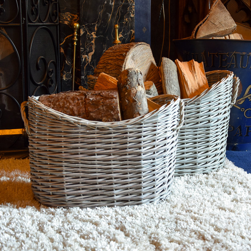 Bay Isle Home Wicker Decorative Basket