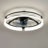 Low Profile LED Ceiling Fan Light Kit with Remote Control-1920586248