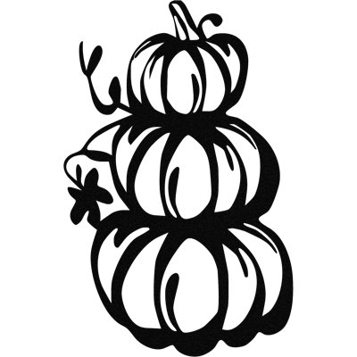 Pumpkin Stack Wall Décor