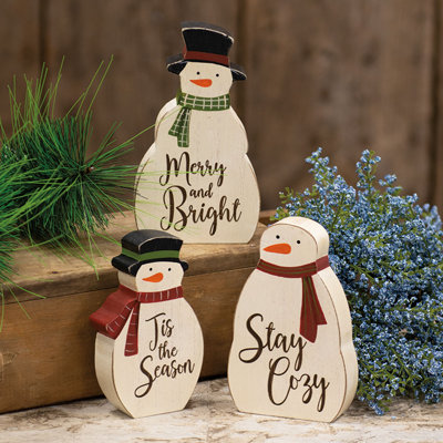 Ensemble de 3 fauteuils réversibles Chisky Snowman