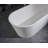 TRANQUIL 71" Freestanding Solid Surface Bathtub in White