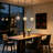 Farmhouse Matte Black Pendant Light, Adjustable Height Dimmable Hardwired Pendant, Clear Seedy Glass-1571136358-1552284233