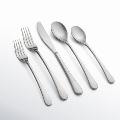 Vicki Stainless Steel Flatware - Set of 20