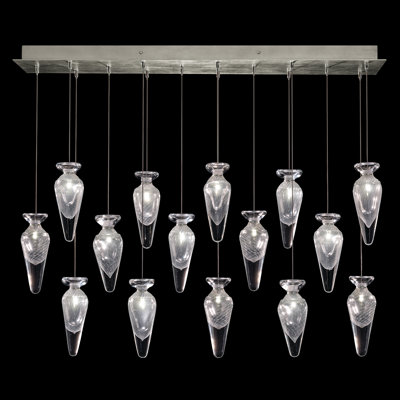 Luminaire suspendu rectangulaire l 49 po Essence