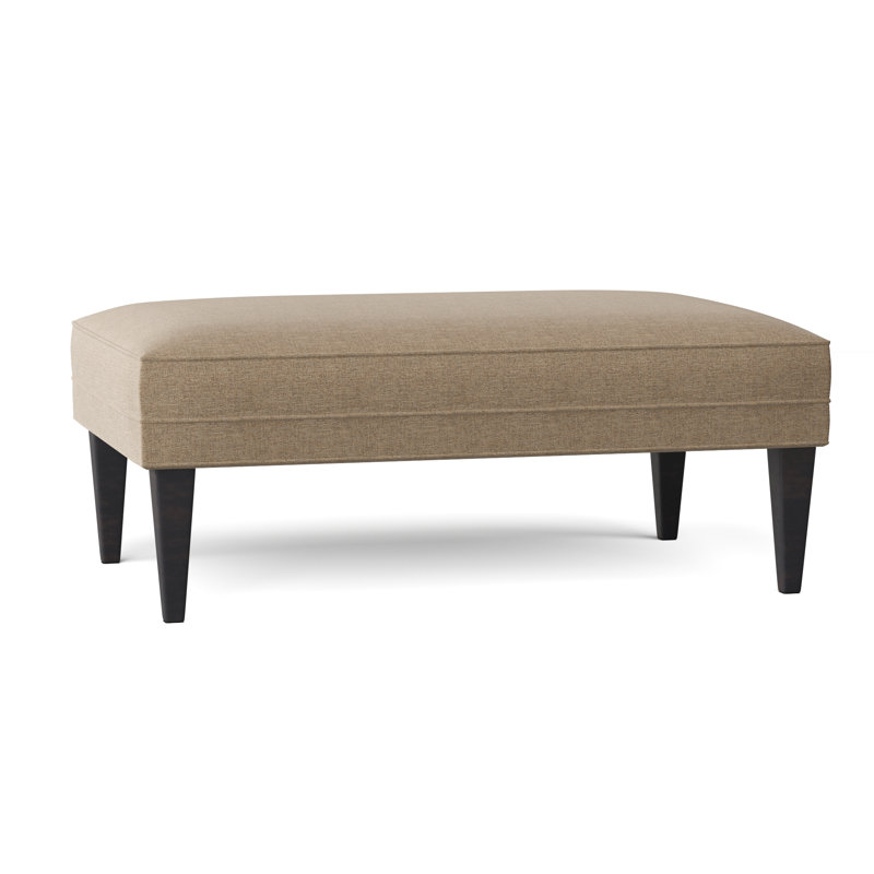 Aperitif Upholstered Bench, Espresso, Elise Flax