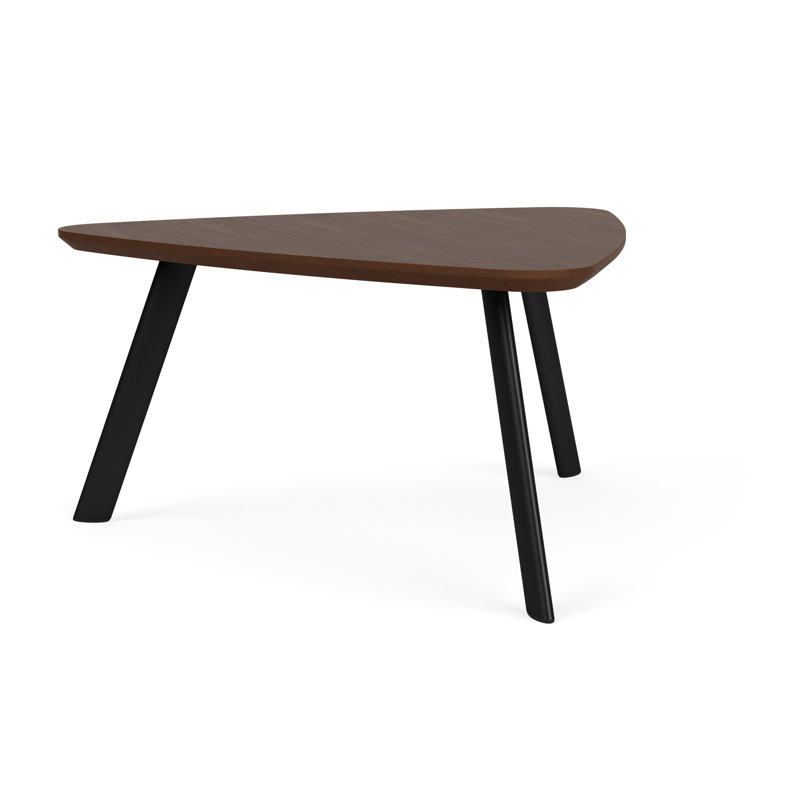 Plateau en stratifié haute pression Willow Lounge, Noir, Noyer Riftwood
