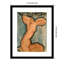 Impression sur bois encadrée Oakden Caryatid par Amedeo Modigliani-1441145384-1441145396