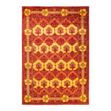 Arts & Crafts One-of-a-Kind 6' 0" X 9' 0" Hand Knotted Area Rug