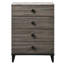 Commode en bois avec 5 tiroirs gris-1203676888
