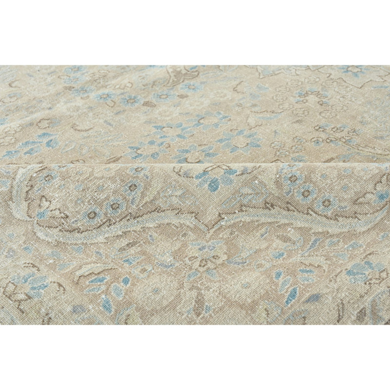 One-of-a-Kind Rectangle 9'8" X 12'7" Hand Knotted Area Rug