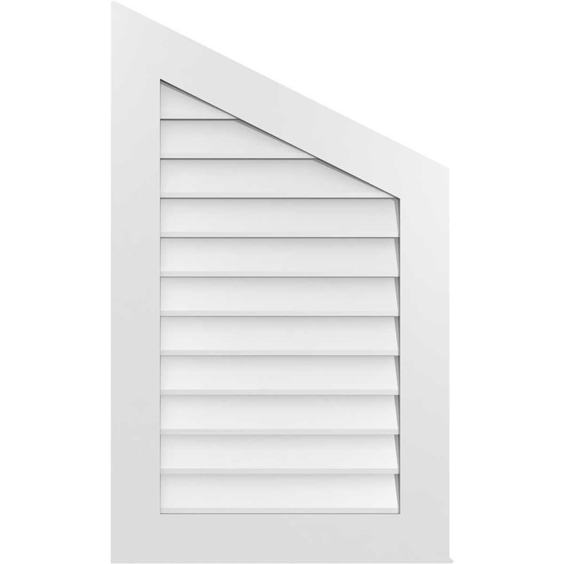 Évent en poire non-fonctionnel Signature, H 1 po x L 40 po x l 24 po