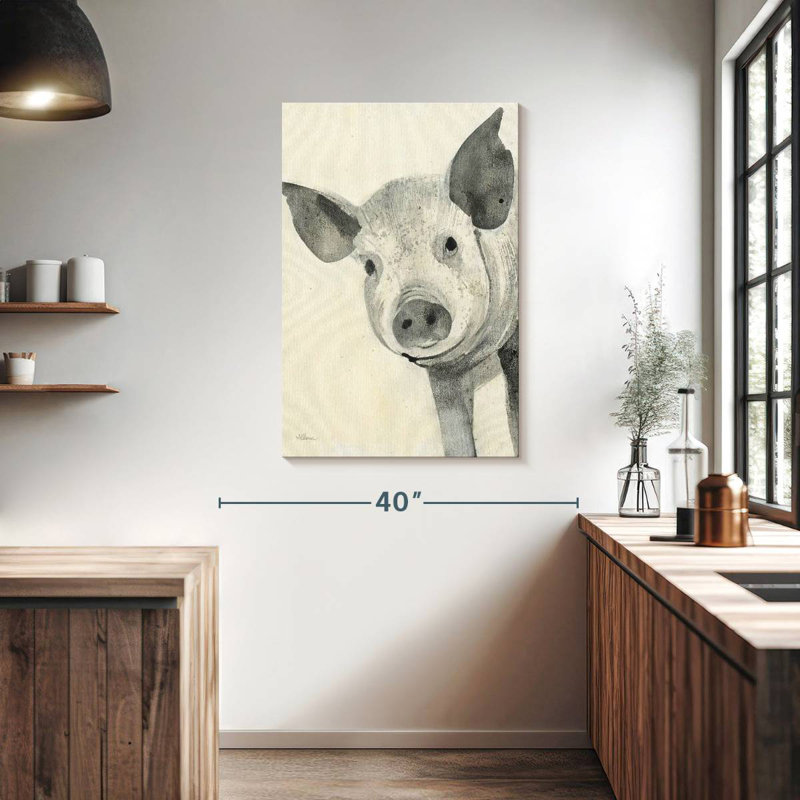 Brampt Oink, 39" H x 26" W