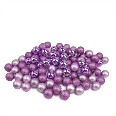 9Shatterproof 4-Finish Christmas Ball Ornament