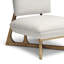 Chaise d'appoint en polyester de 26 po de largeur Bairbre