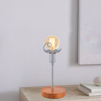 Lampe de table en métal Abdimalik