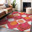 Premium Machine Washable Lisse Pink Rug-294341170