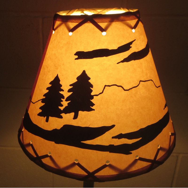 8.25'' H Paper Empire Lamp Shade