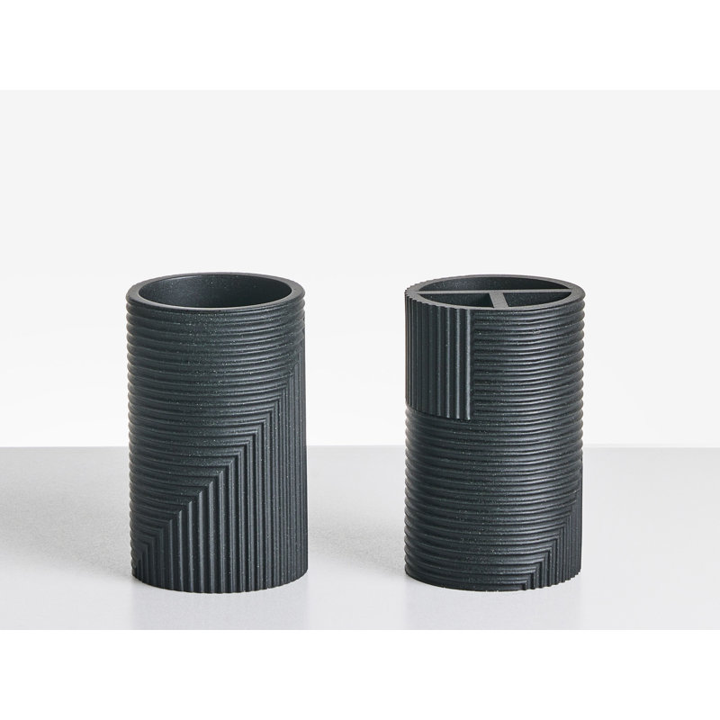5-Piece Bathroom Accessories Set SEPAHUA, Black