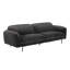 Franklin Sofa, Grey Velvet