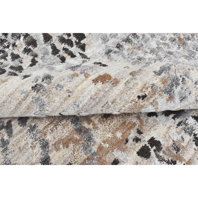 Abstract Area Rug, Rectangle 10' x 14'