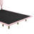 Queen Size Floating Style Upholstered Bed with Sensor Light-1173555451
