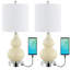 Lampe de table USB en métal Ersell-194542813