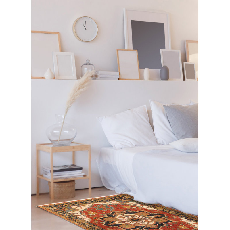 Tapis rouge Jules Sultane 4 pi 1 po x 5 pi 11 po