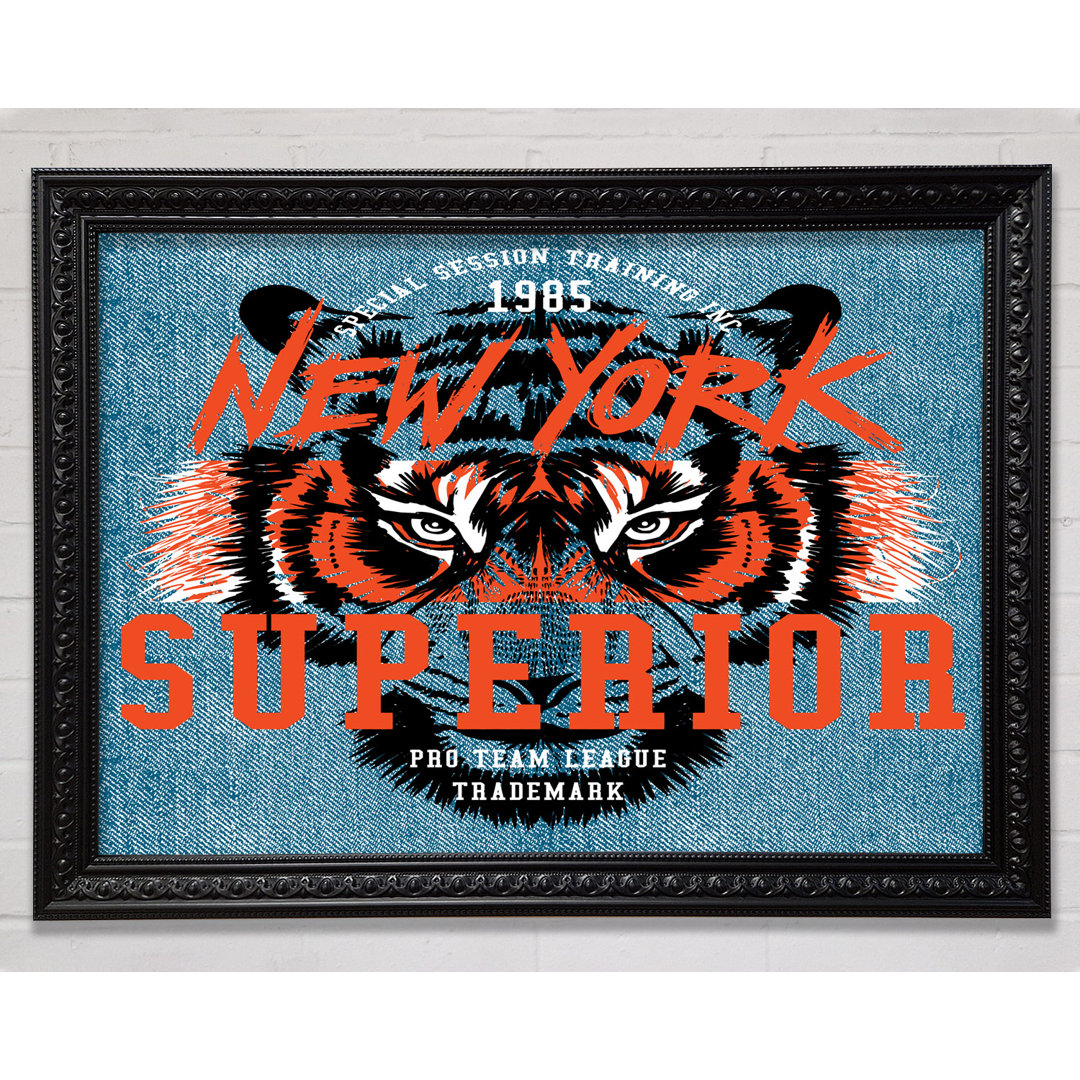 Leinwandbild New York Tiger Superior