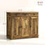 Armoire de rangement de style rustique-604187901