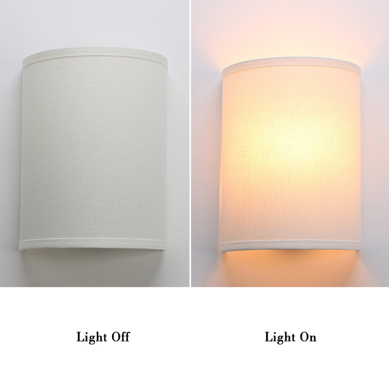Lewars Flush Mounted Sconce, White