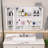 39"W x 28"H 3-Door Bathroom Medicine Cabinet with Mirror, LED Lights, Defogger